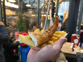 Fish & Chips from Fish! in Borough Market